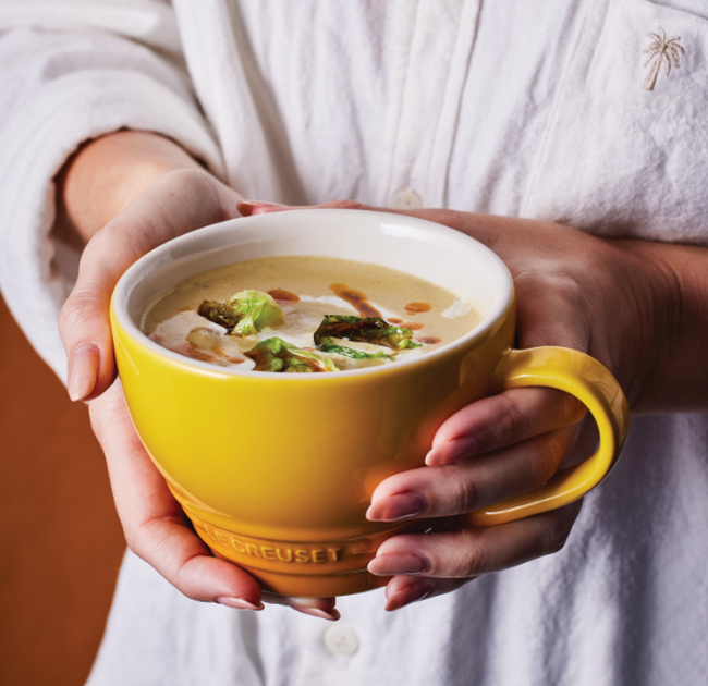 Le Creuset Stoneware Giant Cappuccino Mug 400ml NectarNectar image number 5